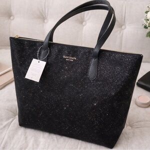 Kate Spade Sparkling Black Tote